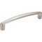 Elements 128 mm Center-to-Center Satin Nickel Rope Detailed Lindos Cabinet Pull Z115-128SN - alternate 1